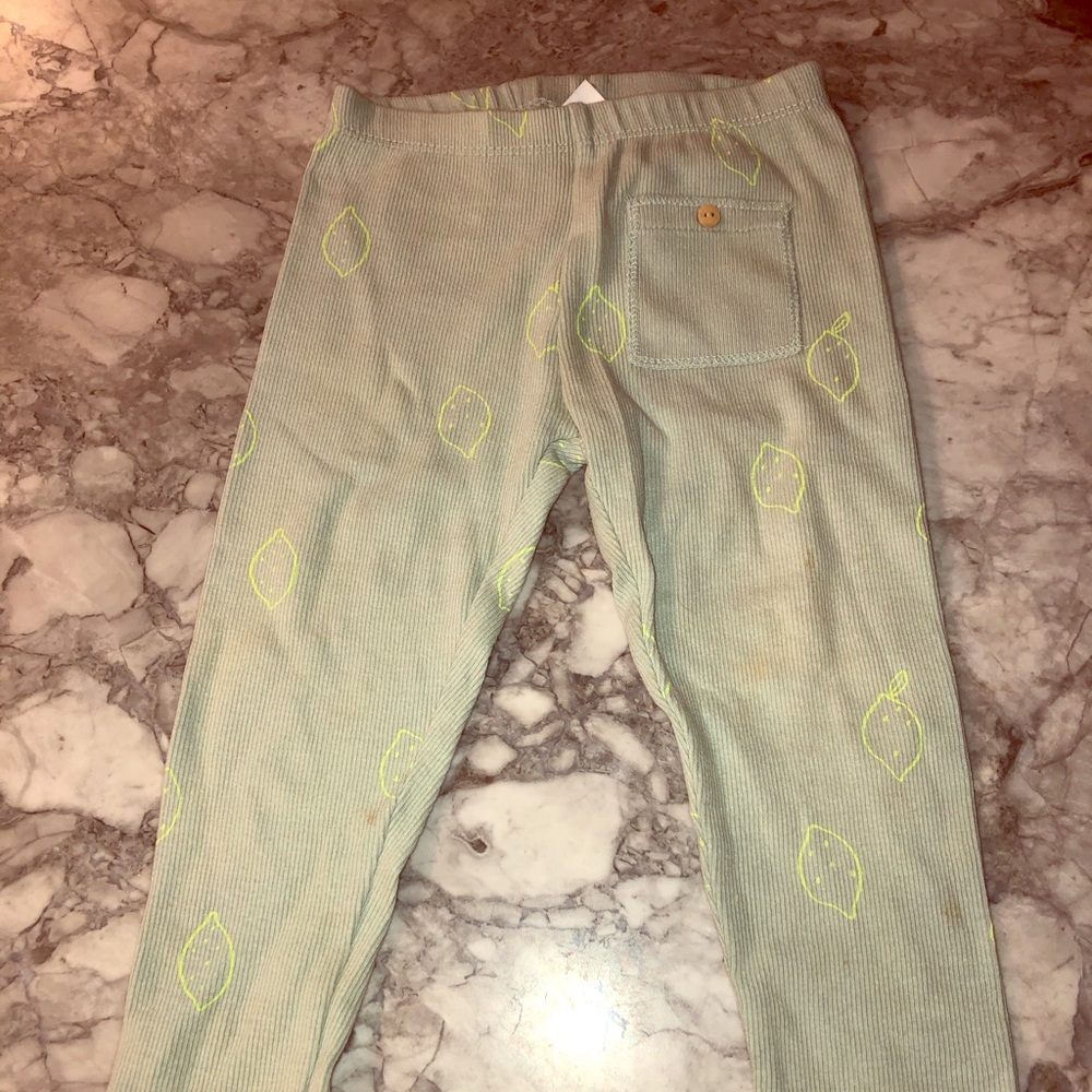 Sold!!Zara baby girl 🍋 leggings 18-24